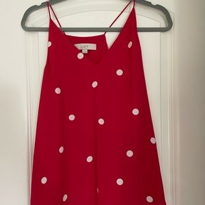 LOFT size S blouse t strap